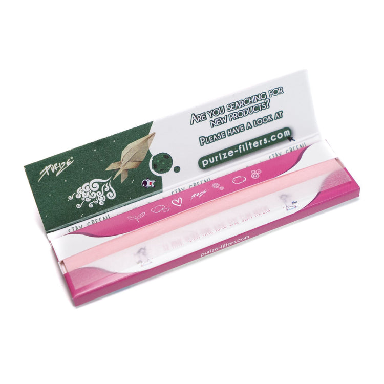 PURIZE® Pink Papers I King Size Slim